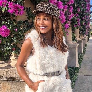 Off White Fux Jacket